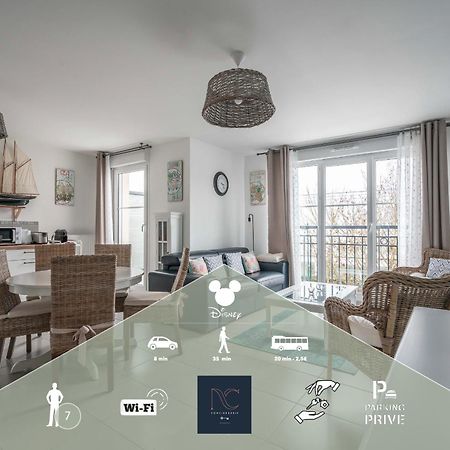 *Disneyland-Paris* 7Pers, Wifi, Netflix, Parking Montévrain Dış mekan fotoğraf