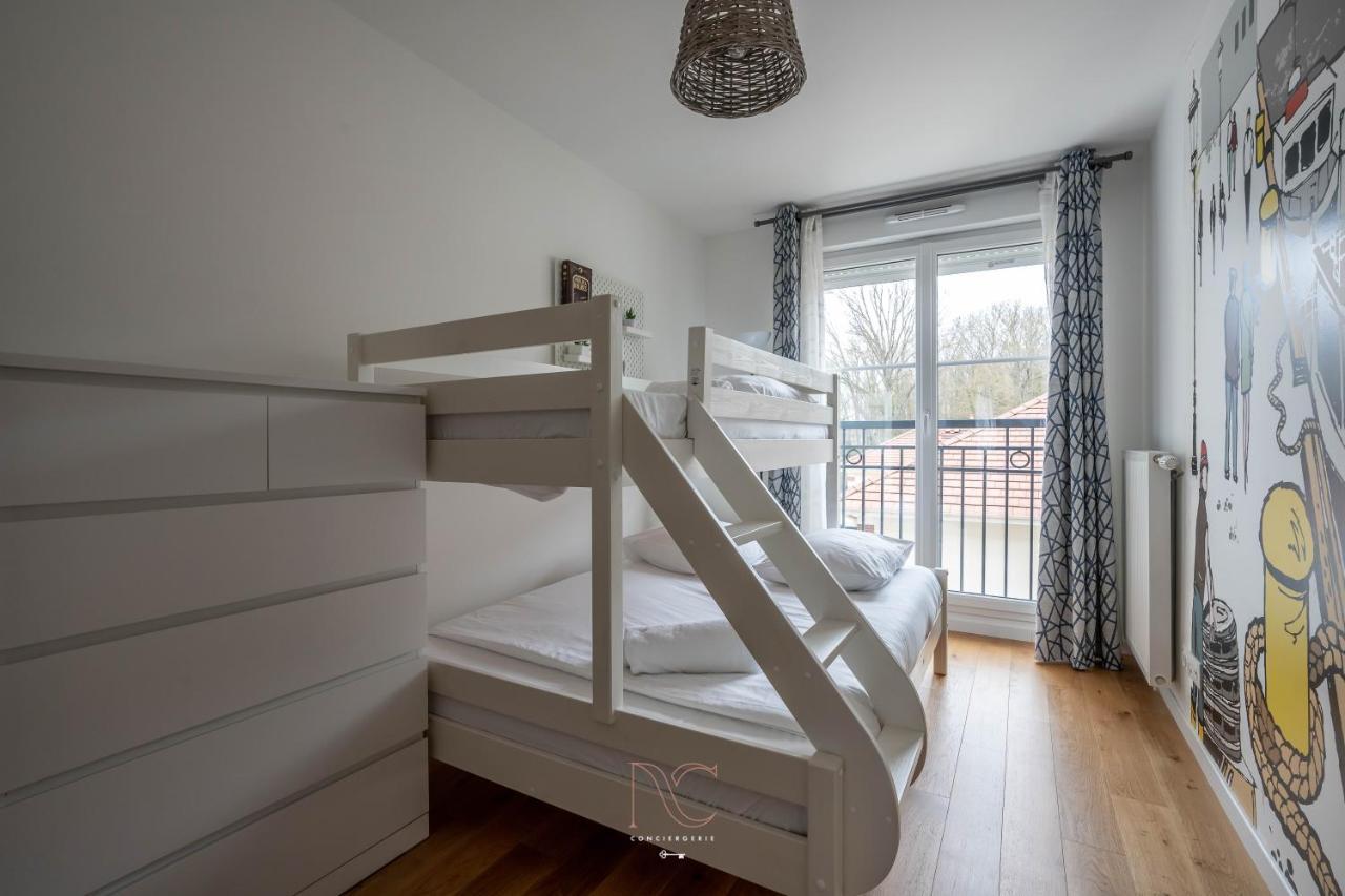 *Disneyland-Paris* 7Pers, Wifi, Netflix, Parking Montévrain Dış mekan fotoğraf
